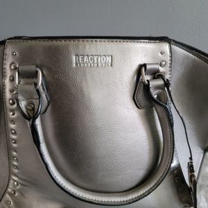 Kenneth Cole Silver tote Handbag